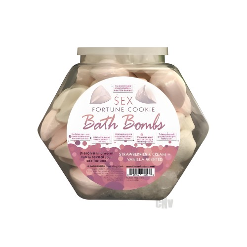 Fortune Cookie Bath Bombs 48-piece Fishbowl