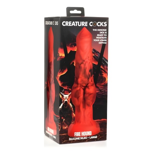 Dildo de Silicona Fire Hound - Grande