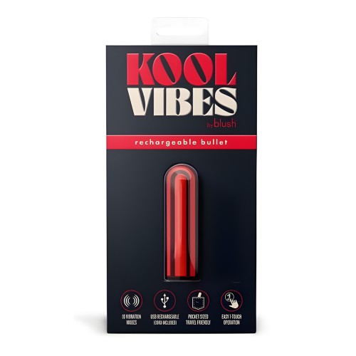 Kool Vibes Cherry Mini Bullet for Playful Pleasure