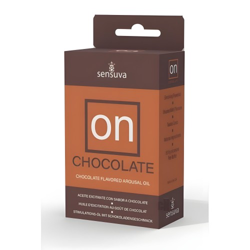 On Arousal Oil Chocolate - Enhance Sensitivity