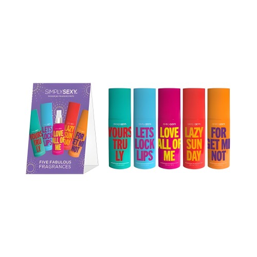 Bruma Corporal de Feromonas Simply Sexy para Atractivo Mejorado