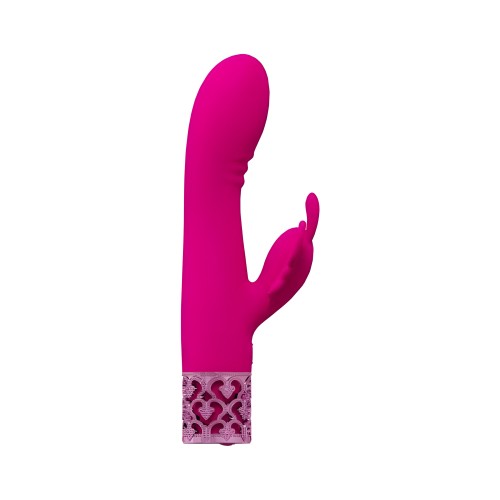 Vibrador Recargable de Silicona Royal Gems Monarch Rosa