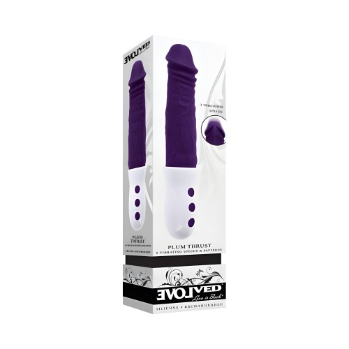 Vibrador Reversible Evolved Plum Thrust