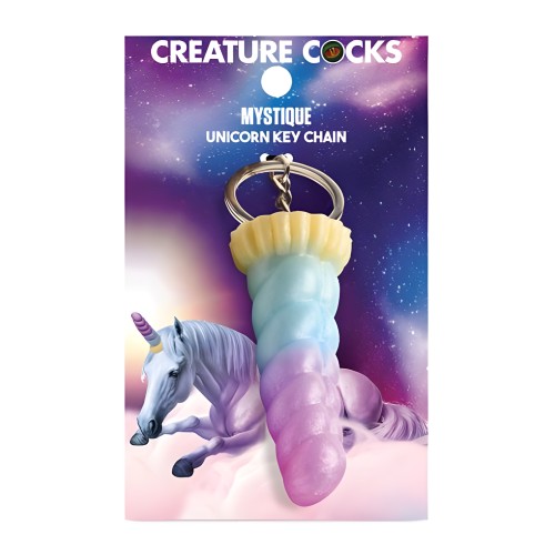 Llave con Mini Dildo Unicornio - Accesorio Divertido