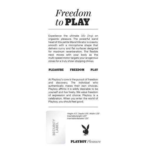 Playboy Mic Drop - Placer Específico