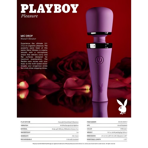 Playboy Mic Drop - Placer Específico