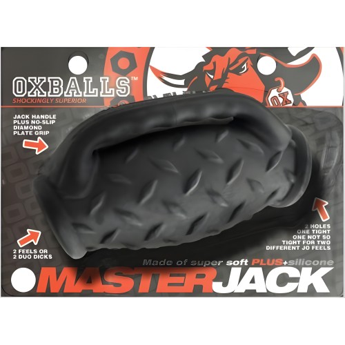 Oxballs Masterjack Estimulador Doble Penetración Jo Black Ice