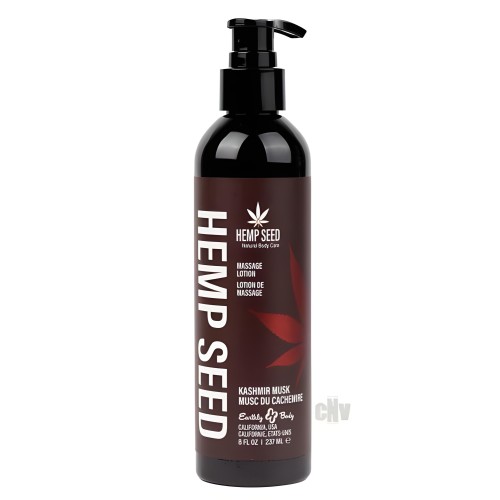 Loción de Masaje de Semilla de Cáñamo