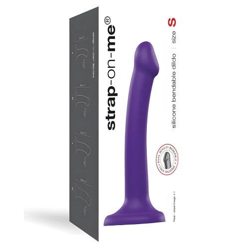 Dildo de Silicona Flexible Strap On Me Pequeño - Morado