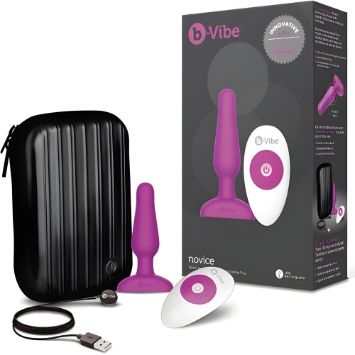 B-Vibe Novice Plug - Perfect for Beginners