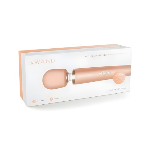 Le Wand Petite Vibrating Massager - Rose Gold