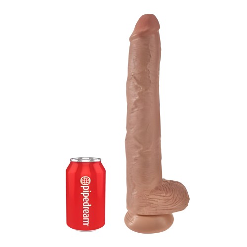King Cock 14in Cock with Balls - Realistic Pleasure
