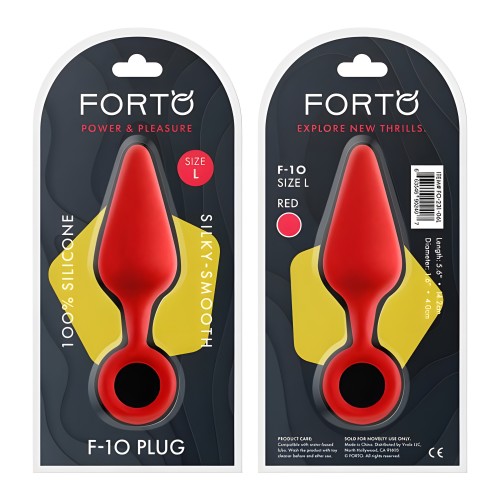 Forto F-10 Plug de Silicona para Inserción Cómoda