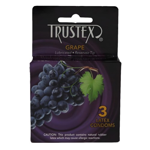 Grape Trustex Condoms
