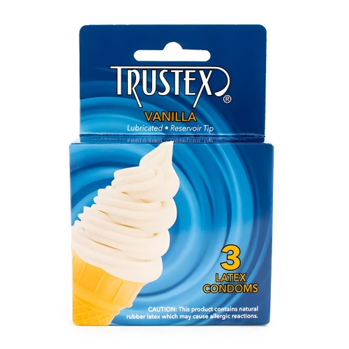 Trustex Vanilla Flavored Condoms 3's