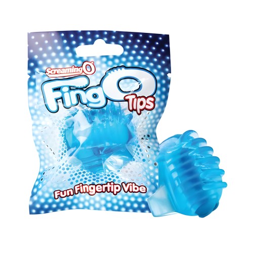 Screaming O FingO Tips - Blue