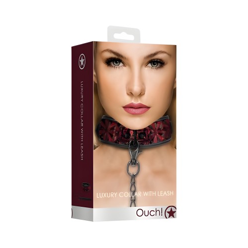 Luxury Collar with Leash - Elegant Control