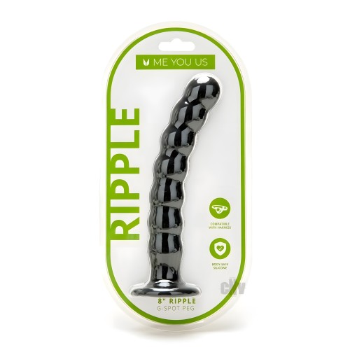 Myu Ripple G Spot Peg 8 Black
