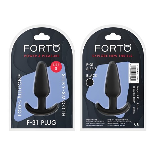 Plug FORTO F-31 Negro Pequeño