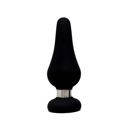 Large Black Silicone Butt Plug for Comfort