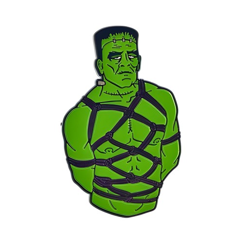 Geeky & Kinky Frank Enamel Pin - Fun Accessory