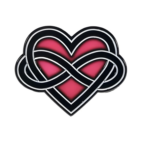 Geeky & Kinky Infinite Love Pin - Playful Style