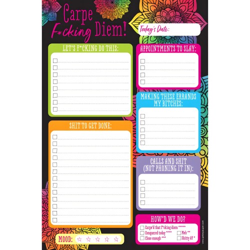 Carpe Diem Notepad