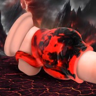 Creature Cocks Hell Hound Silicone Girth Enhancer with Ball Strap M