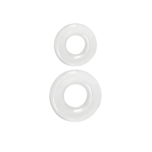 Renegade Double Stack Clear Cock Rings - Performance-Driven