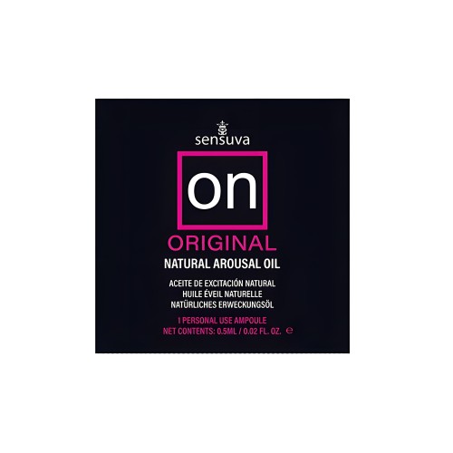 ON Natural Arousal Oil For Her - Ampoule Packet