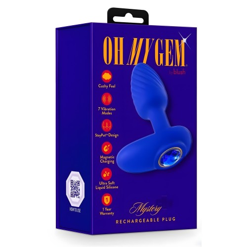 Plug Oh My Gem Mystery - Masajeador Prostático Vibrante