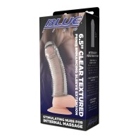 Blue Line Clear Textured Sleeve