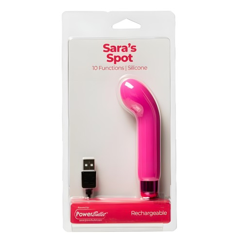 Bala Recargable de Sara - Rosa