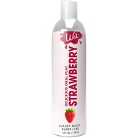 Wet Strawberry Oral Lubricant 4 Oz