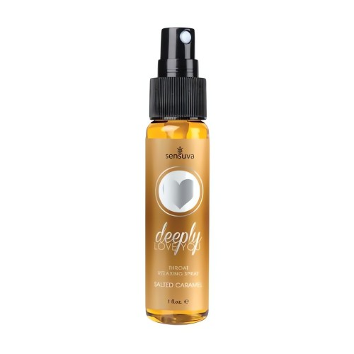 Spray Relajante para la Garganta Sabor Caramelo Salado 1oz