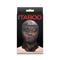 Capucha de Encaje Hustler Taboo Negra