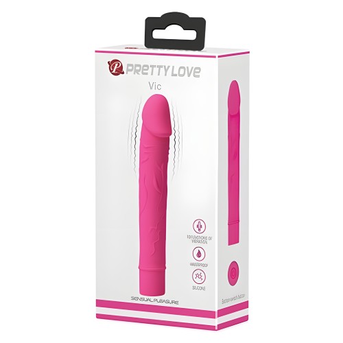 Pretty Love Vic Vibrating Dildo - Customizable Pleasure