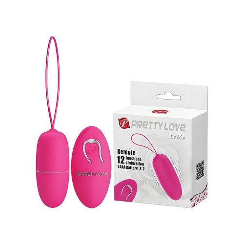 Huevo Vibrador a Batería Pretty Love Selkie - Fucsia