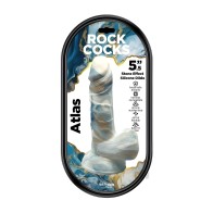 Rock Cocks Atlas Dildo de Silicona Mármol 5.5 Pulgadas