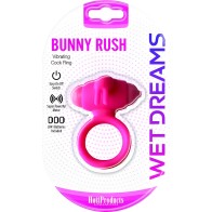 Wet Dreams Bunny Rush Cock Ring