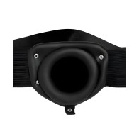 Pumper Inflatable Hollow Strap On Black