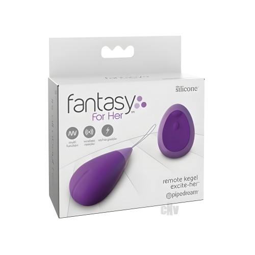 Fantasy For Her Remote Kegel Excite-Her - Ejercitador de Kegel