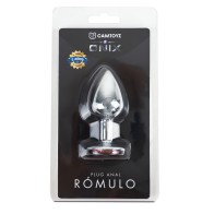 Plug Anal Onix Romulo Plateado - Extra Pequeño