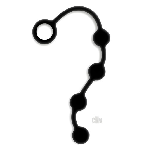 Nexus Excite Perlas Anales de Silicona - Negro