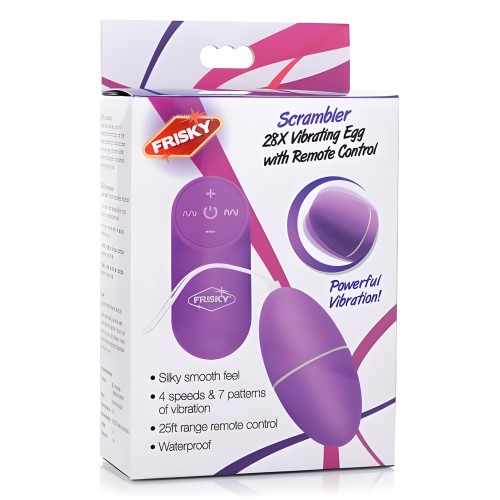 28x Scrambler Vibrating Egg - Pleasure Redefined