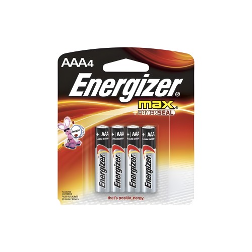 Paquete de 4 Energizer AAA