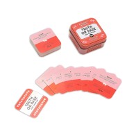 Juego de Parejas Verdad o Reto Después de Cenar