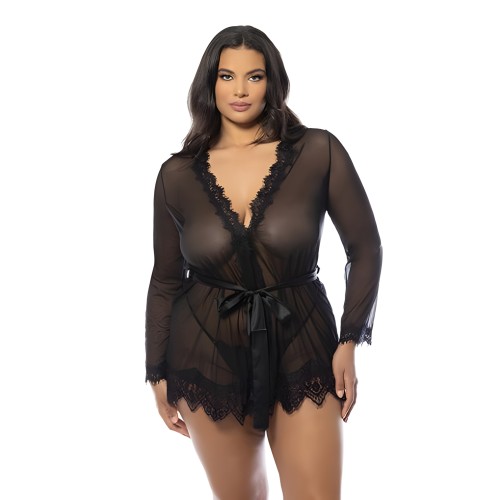 Provence Short Robe - Elegant and Luxurious