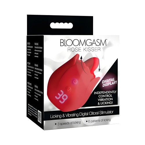 Rose Kisser - Licking and Vibrating Clitoral Stimulator