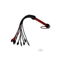 Prowler Red Short Handle Flogger - Explore Sensations